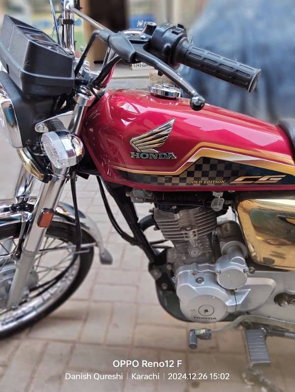 Honda CG 125 Golden edition 0