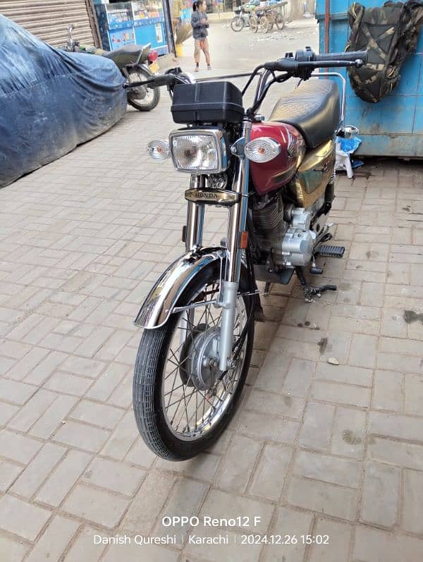 Honda CG 125 Golden edition 5