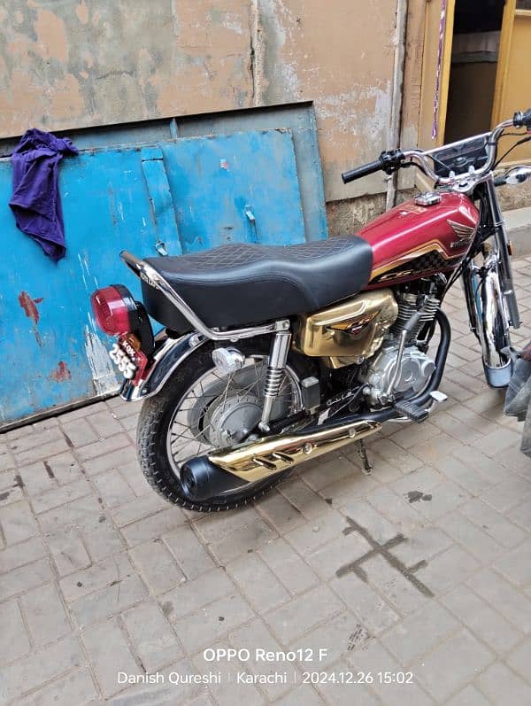 Honda CG 125 Golden edition 6