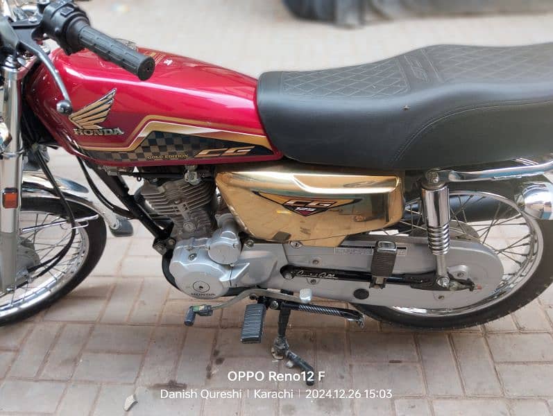 Honda CG 125 Golden edition 12