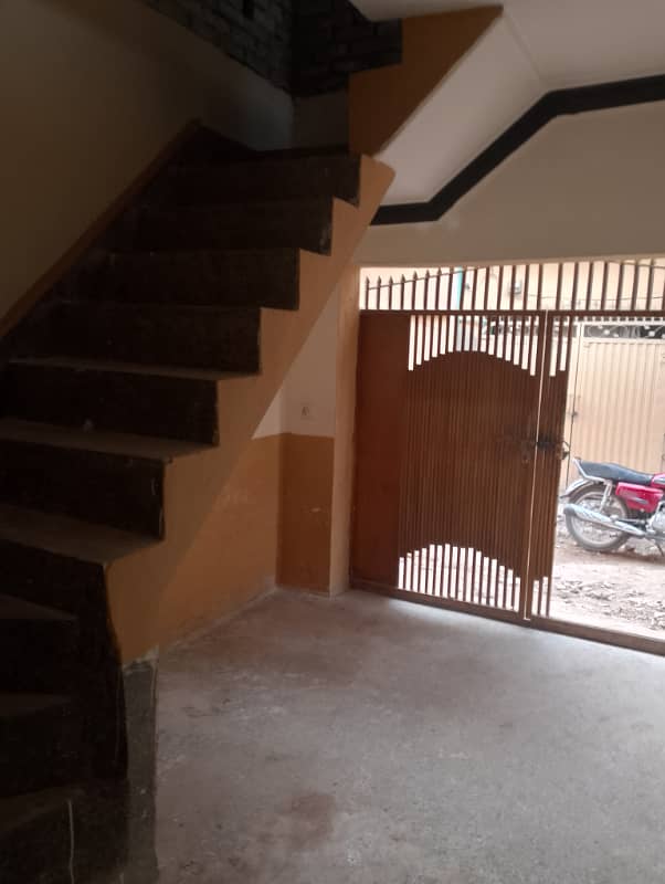 House for sale 3 Marla single story near Sanam Chowk Islamabad 7