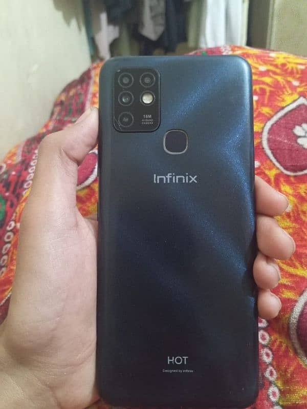 Infinix hot 10 6 128 excellent condition. 1