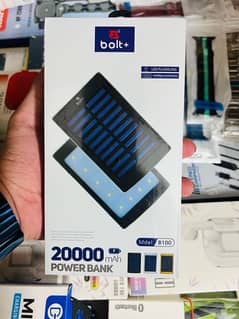 Time to save electricity Buy Solar Power Bank 20000 MAH Good Capacity