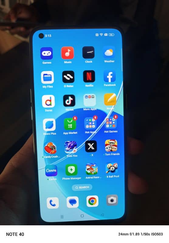 Oppo Reno 6 10/10 Condition All Okay with Original Box,Charger 7