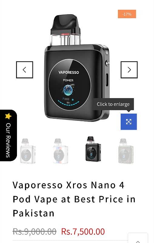 xros 4 nano pod sale 9