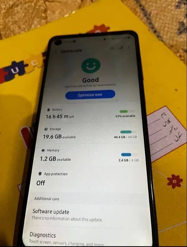 Samsung A21s 4gb ram 64 gb memory 2