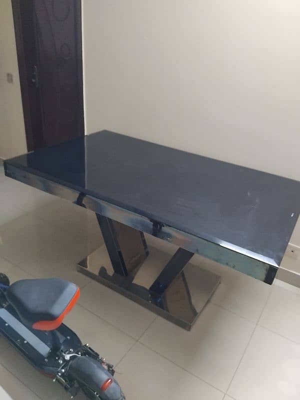 dining table for sale ss and glass+drawing room door 7