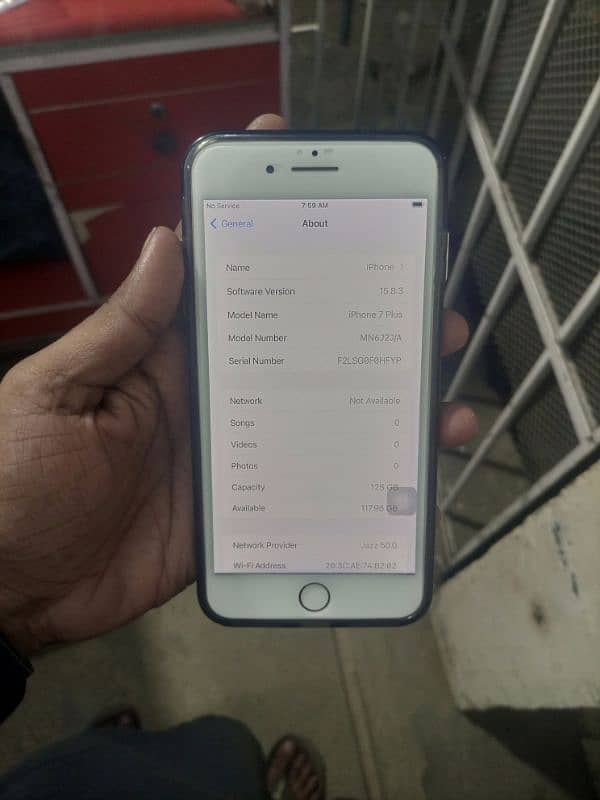 Iphone 7 PLuS 128 GB Non PTA Bypass 03089779498 6