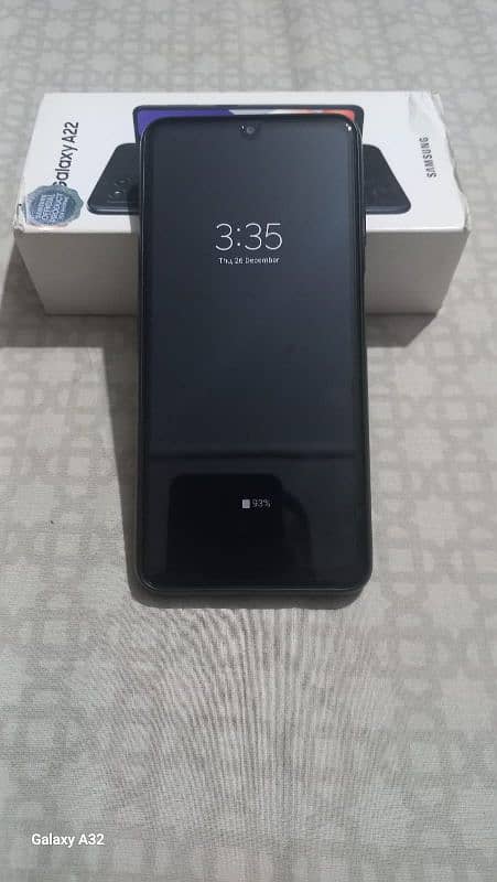 Samsung A22 For Sale with Box 1