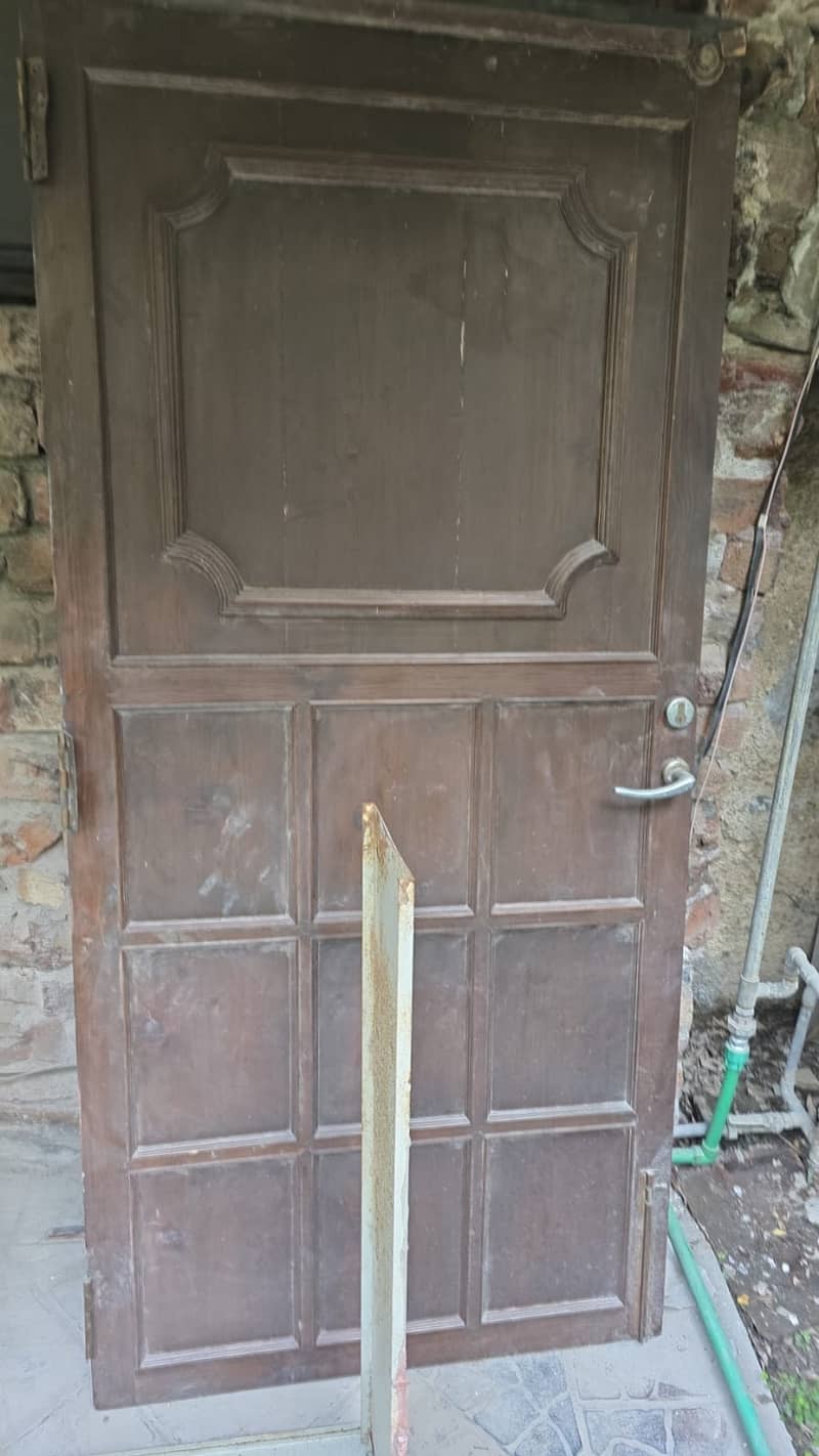 Pure diyaar wood solid door | door | wooden door for sale 1