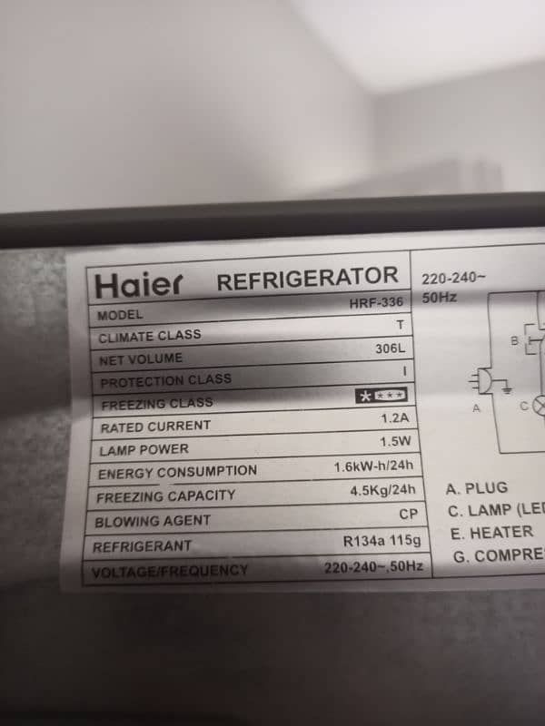 Haier Fridge 3