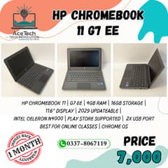 HP CHROMEBOOK 11-G7-EE (Play Store Supported)