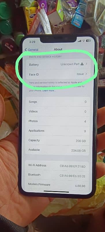 iphone XsMax 256gb PTA Approved 10