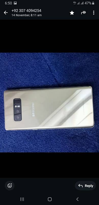 Samsung Note 8 6 64 Ram WhatsApp 0307 4094 254 2