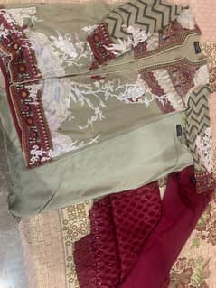 Sana Safinaz ready to wear luxury 3pc suit embroidred