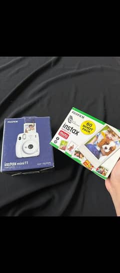 Instax Mini 11 Brand New + 60 shots pack