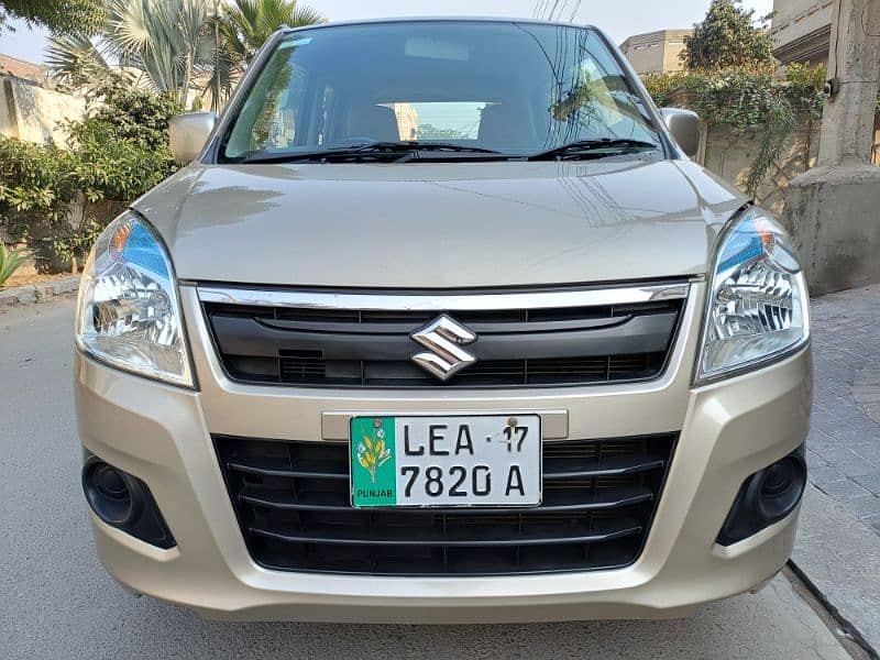 Suzuki Wagon R vxl 2017 bumper to bumper original fresh car 2