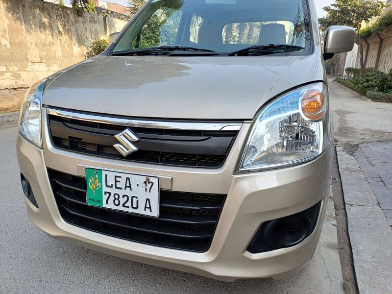 Suzuki Wagon R vxl 2017 bumper to bumper original fresh car 4