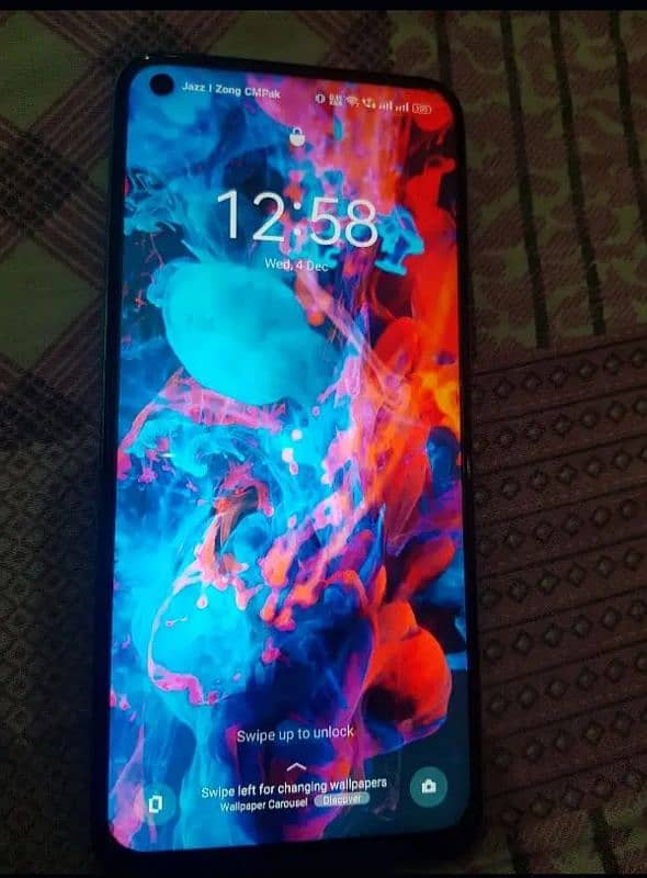 Realme narzo 50 with box and charger 3