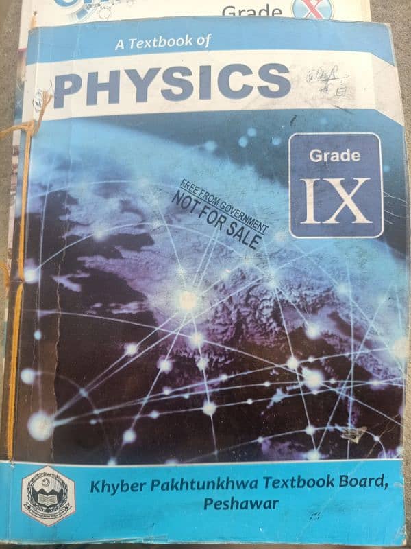 Biology, chemistry, physics ( Class 9 and class 10 ) books 1