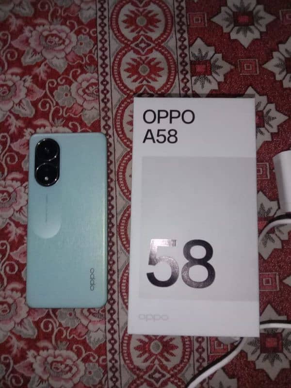 oppo a58   6month wernity 2