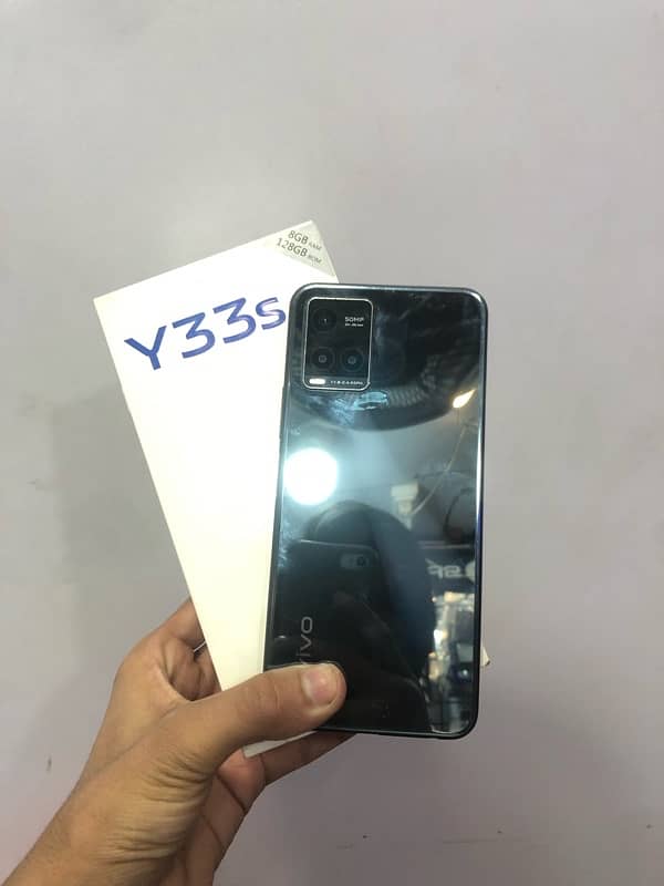 vivo y33s sealerd phone with  box 2