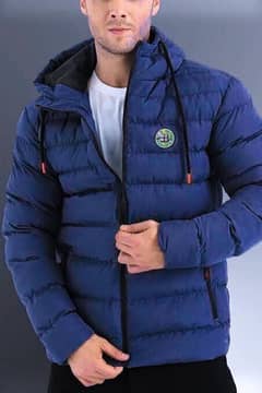 Men's Hooded Neck Puffer Jacket