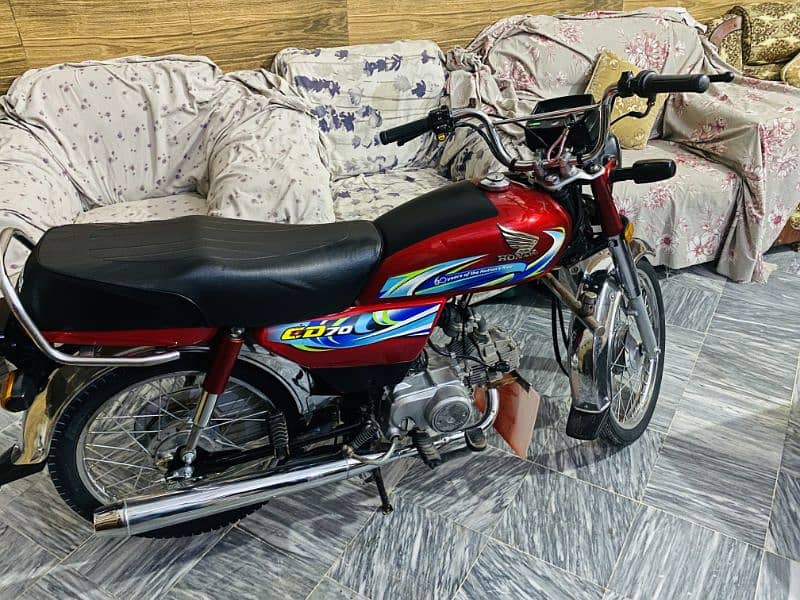 HONDA CD 70 APPLIED FOR 3