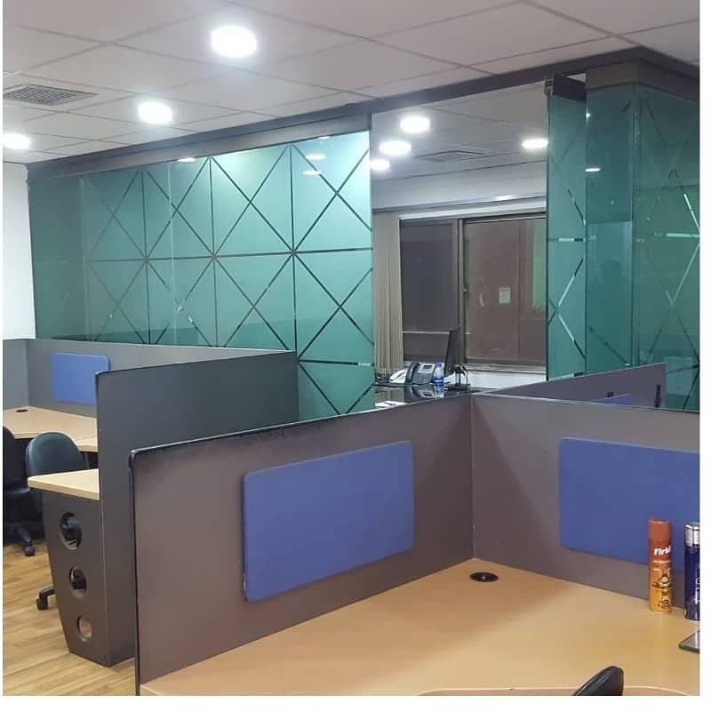 Fully Furnished Area 850 Square Feet Office Available For sale Real Pictures In Main Boulevard Road Gulberg 3 Lahore 3