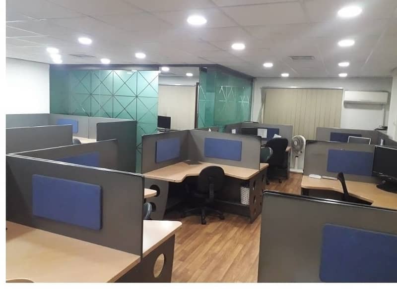 Fully Furnished Area 850 Square Feet Office Available For sale Real Pictures In Main Boulevard Road Gulberg 3 Lahore 5