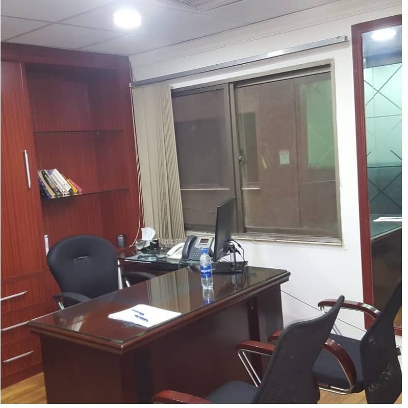 Fully Furnished Area 850 Square Feet Office Available For sale Real Pictures In Main Boulevard Road Gulberg 3 Lahore 6