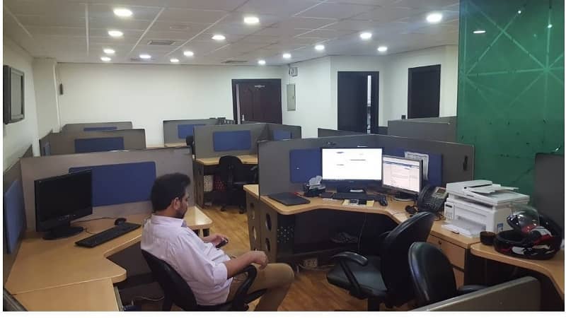 Fully Furnished Area 850 Square Feet Office Available For sale Real Pictures In Main Boulevard Road Gulberg 3 Lahore 11