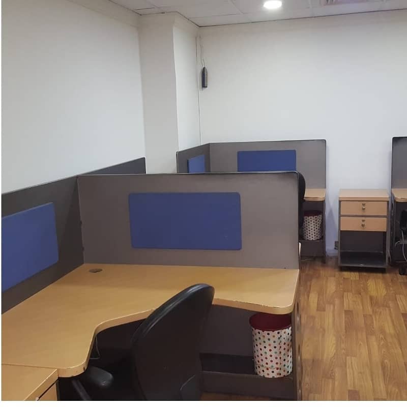 Fully Furnished Area 850 Square Feet Office Available For sale Real Pictures In Main Boulevard Road Gulberg 3 Lahore 13