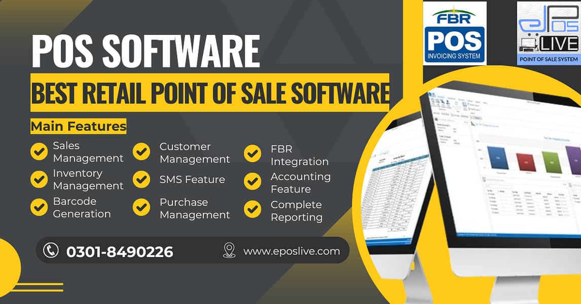 Oil Change POS Software - Auto Parts - Autos POS System | ePOSLIVE 0