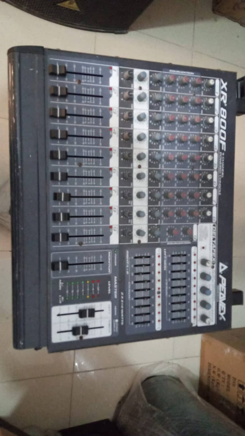 Peavey Audio Mixer | 800f oragnal |sound mixer| hole sale 1