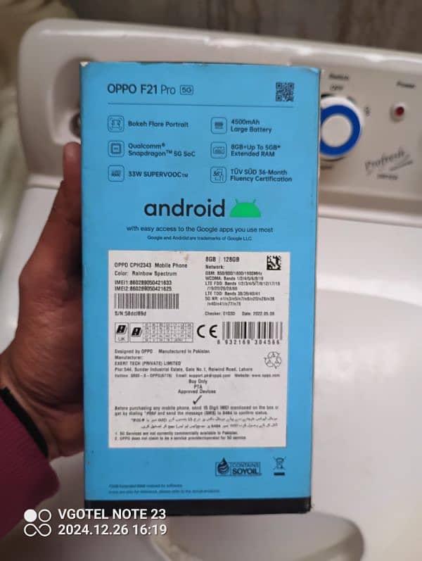 oppo f21 pro 5g 8+8_128 my WhatsApp 03091940219 8