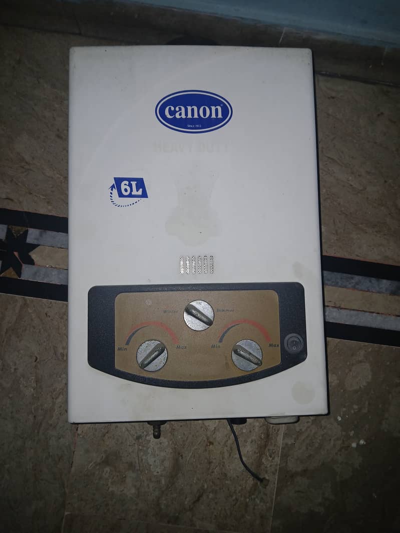 Canon gas geyzer 6ltr 1