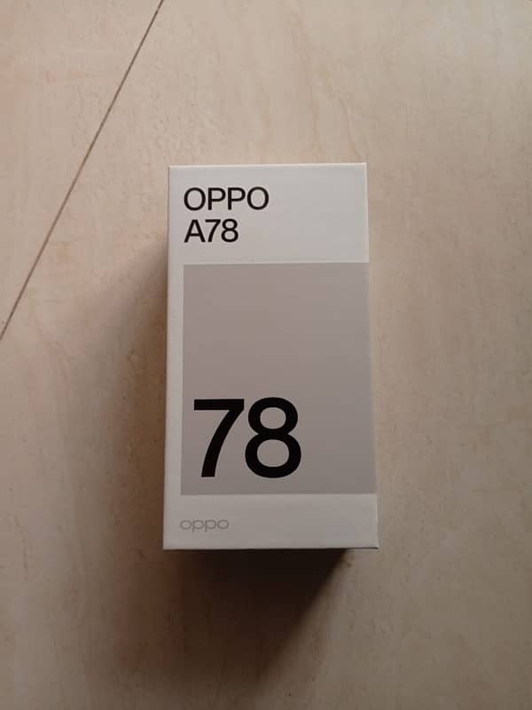 Oppo A78 7