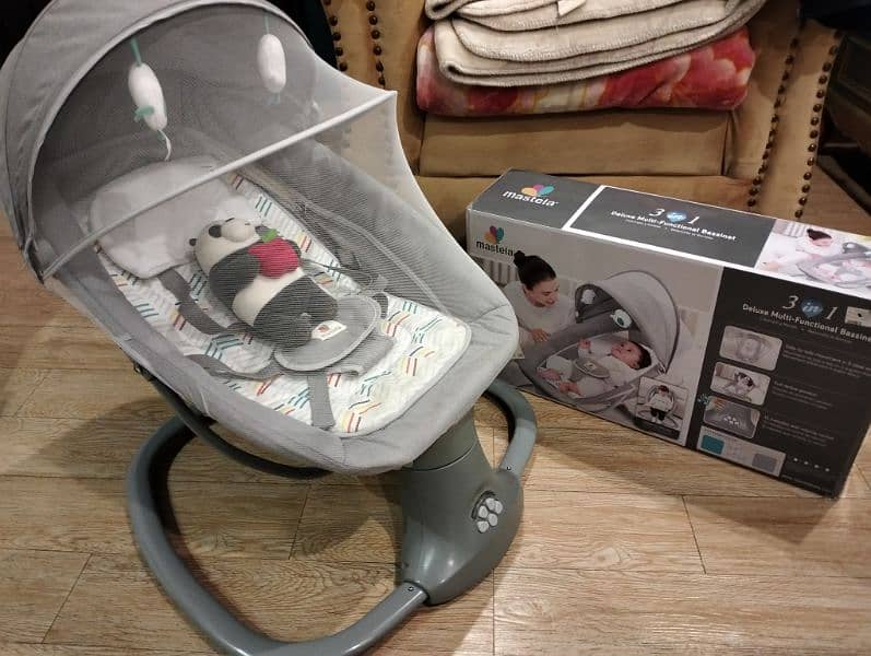 Mastela 3in1 Deluxe Baby Bassinet 1