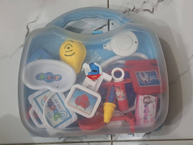 Kids Doctor Sets with Carry Case, Bowling Game, Dinosaur Set 0