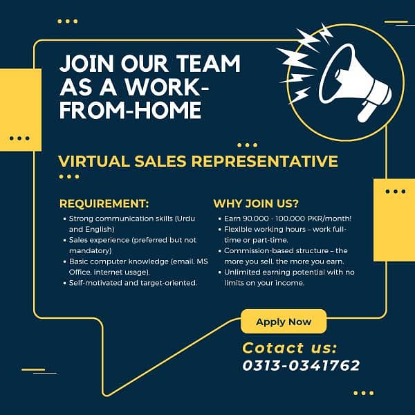 Sales Professionals Needed (Male/Female) – Earn from Home! 0