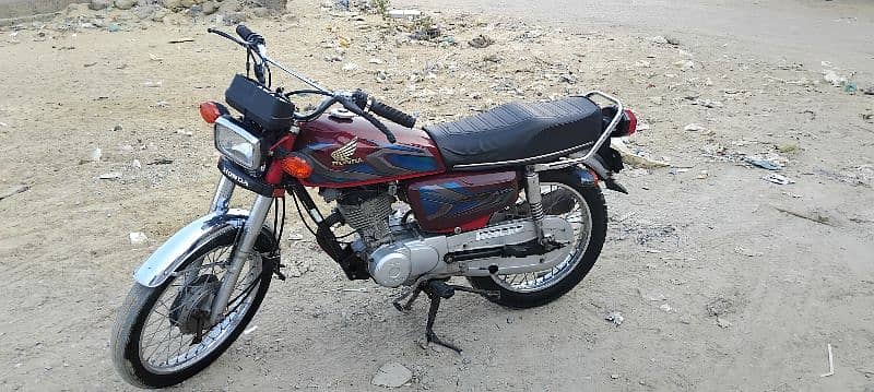 HONDA CG 125 MODEL 2022 REGISTERED 2023 0