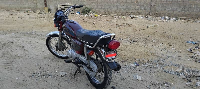 HONDA CG 125 MODEL 2022 REGISTERED 2023 3