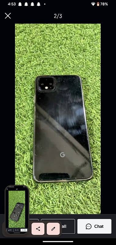 Google pixel 4xl brand new phone condition 10\10 no any fult 1