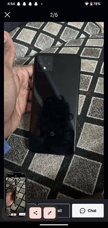 Google pixel 4xl brand new phone condition 10\10 no any fult 4