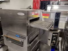 fast food machinery pizza oven stove fryer