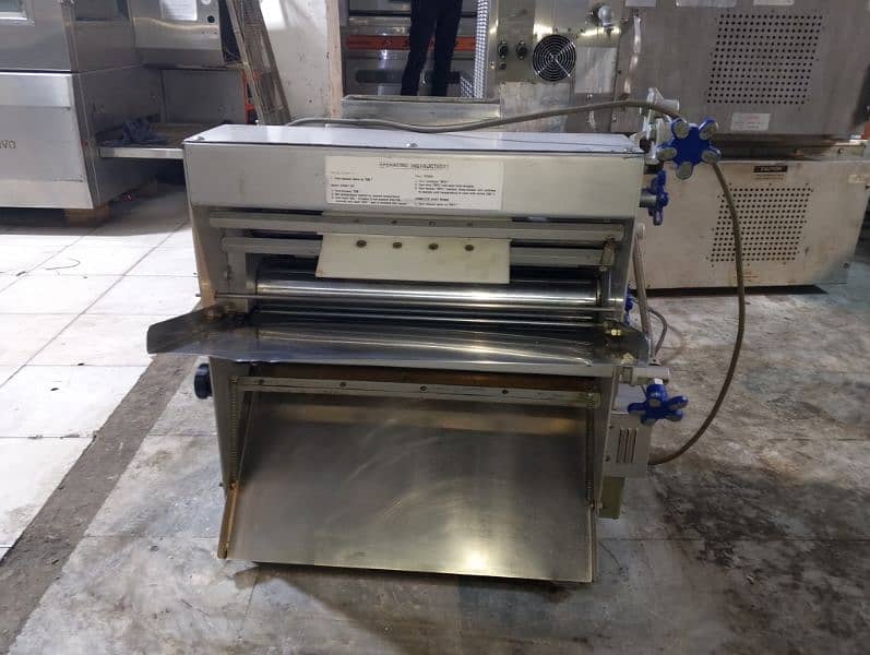 fast food machinery pizza oven stove fryer 5