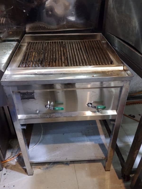 fast food machinery pizza oven stove fryer 7