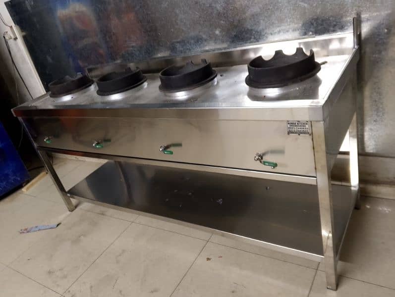 fast food machinery pizza oven stove fryer 10