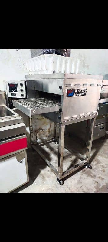 fast food machinery pizza oven stove fryer 11